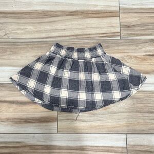 Chic Plaid Kids Skirt